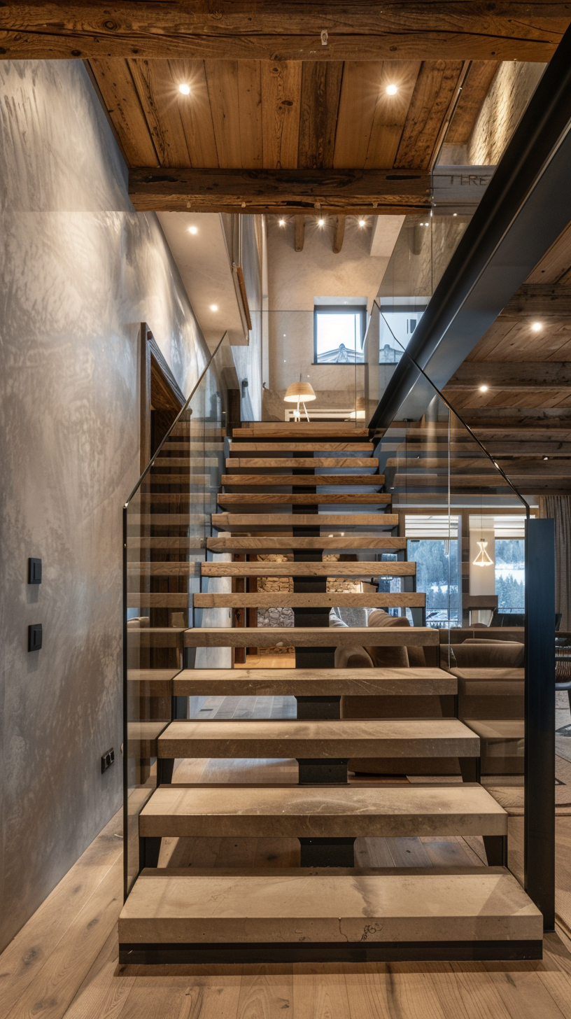 Escalier contemporain